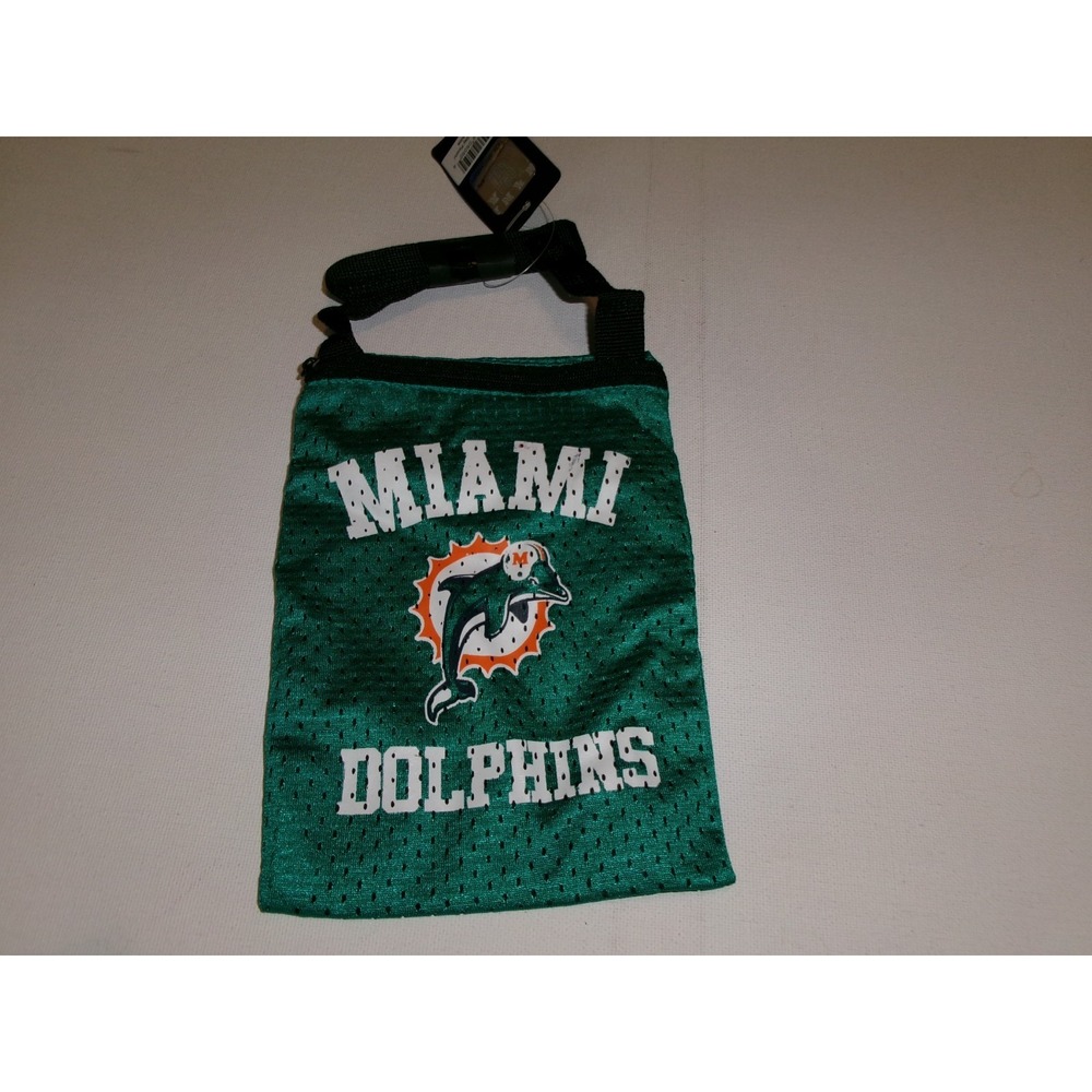 MIAMI DOLPHINS     6X9 Game Day Purse  BAG HANDBAG TOTE  VINTAGE BP2
